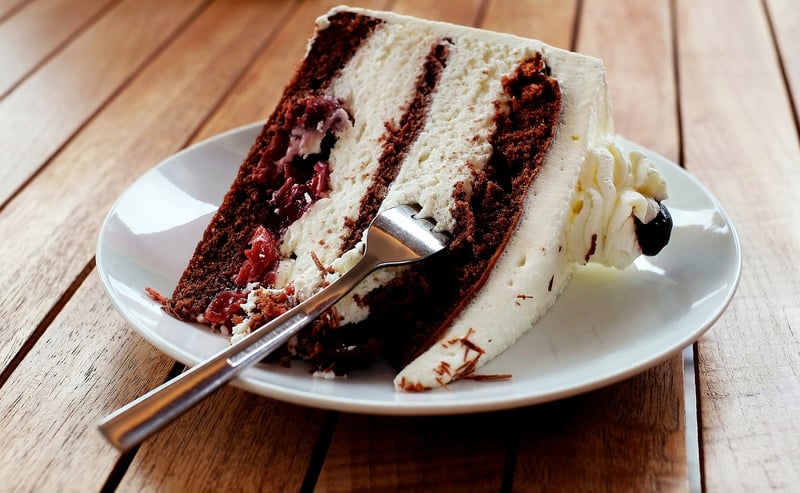 Rainbow layer cake